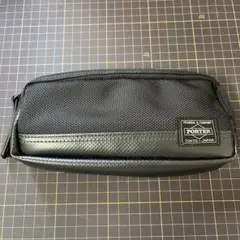 PORTER ブラックナイロンポーチ　筆箱