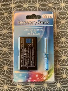 3DS LL・New3DS LL バッテリーパック　2500mAh @b