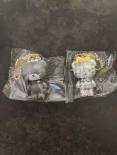 ハローキティ モノクロガーリーふたごコーデ シークレットマスコットチャーム