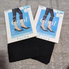 GUNZE Tuche Cool レギンス 7分丈 M-L ブラックのサムネイル