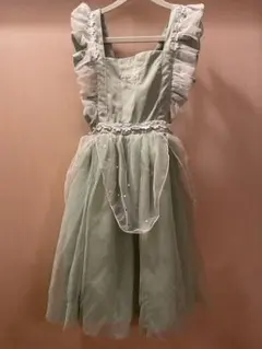 ディズニー cottoli ティンカーベル ドレス ワンピー 120cm