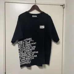 オニツカタイガー　オーバーサイズ　ワードロゴTシャツ