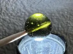 【愛音春様専用】チェコ産　モルダバイト ビーズ 約10㎜玉【おまけ付き】