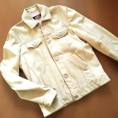 シミ抜き職人さん必見!! [訳あり] ICE B 羊革 メンズ レザージャケット