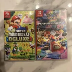 Nintendo Switchスーパーマリオ ソフト2点