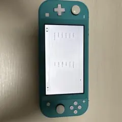 【ジャンク品】Nintendo Switch Lite ターコイズ