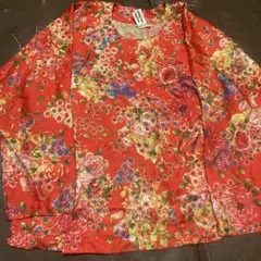 archive パワーネット　セカンドスキン ヨウジヤマモト archive セカンドスキン パワーネット レーヨン 総柄
