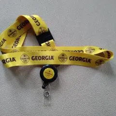 GEORGIA コーヒー リール付きストラップのサムネイル