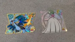 ポケモンカフェ メガリザードンカード・メガ サーナイトコースター