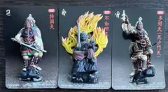 カバヤ 世界の神話 フィギュアコレクション 持国天 多聞天(毘沙門天) 不動明王