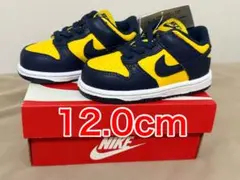 【新品】NIKE（ナイキ）ダンク LOW ミシガン 12cm ベビーシューズ