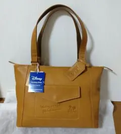 Dakota×Disney 本革封筒風デザイン トートバッグ