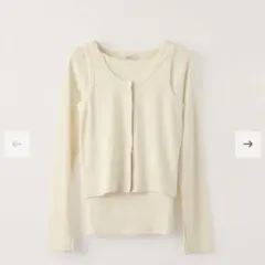 dium Layered Two Piece Tops レイヤード トップスのサムネイル
