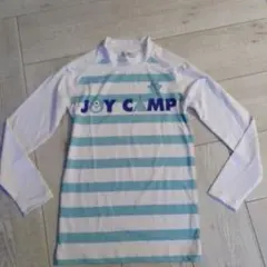 JOY CAMP ストライプ ラッシュガード Sサイズ