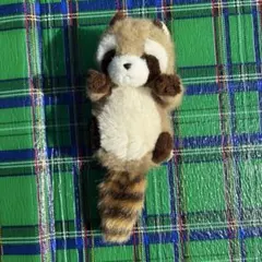 Y）【希少】ファースト社 アライグマ ぬいぐるみ レトロ ヴィンテージ