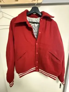 赤 CSC刺繍 スタジャン Mサイズ