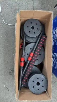 中古美品 ダンベル高性能40kg 可変式ダンベル 2個セット 可変式 20kg