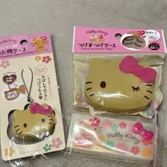 セリア❁ダイソー　日焼けキティ　セット