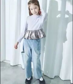 新品 PAIRMANON COEUR バルーンドッキング リブ ブラウス