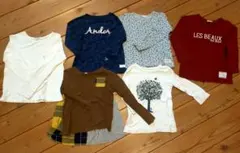 長袖　カットソー　まとめて