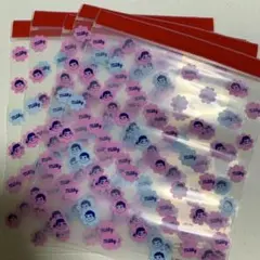 ペコちゃん　ポコちゃん　ミルキー　不二家　ストックバッグ　ジップバッグ　5枚