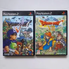 ドラゴンクエストV & VIII セット PS2 ソフト ドラクエ5 ドラクエ8