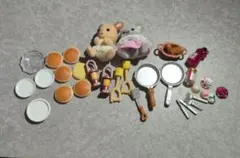シルバニアファミリー ミニチュア朝食セット