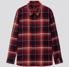 ユニクロ　フランネルチェックシャツ