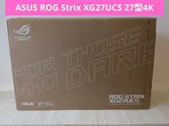 ASUS ROG Strix XG27UCS 27型4K ゲーミングモニター