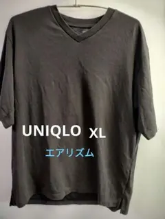 UNIQLO XL ダークグレー Tシャツ