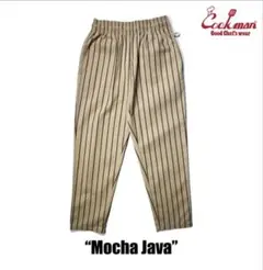 cook man クックマン シェフパンツ Mocha Java L モカジャバ