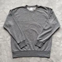 【定番】Printstar スウェット トレーナー グレー Lサイズ