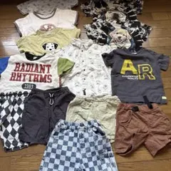 子ども　キッズ　まとめ売り　夏服　半袖　短パン