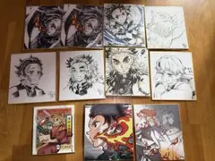 鬼滅の刃 柱稽古編 限定特典 色紙 風呂敷 合計5枚 セット - メルカリ