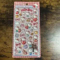 【国内正規品】サンリオ第2弾 赤キティ ボンボンドロップシール