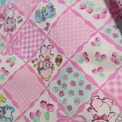 スイマー　ラブリー　さくらんぼ　いちご　生地　オックス　55×26