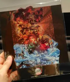 鬼滅の刃 第9弾「第1弾キービジュアルクリアスタンド」特典 無限城編