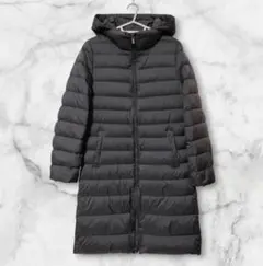 UNIQLO ウルトラライトダウンロングコートブラック S