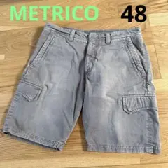MÉTRICO カーゴショートパンツ 48 カーキー