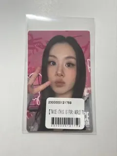 TWICE THIS IS FOR オンラインくじ オリジナルステッカー