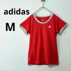 아디다스 아디다스 M 레드 로고 반팔티 UV 케어