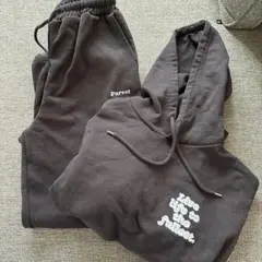 ラブトキ　ブラック パーカー・スウェット セット M