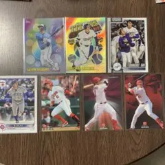大谷翔平 鈴木誠也 topps Calbee 7枚セット