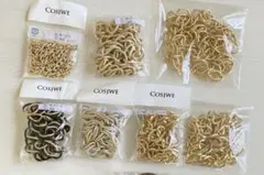 軽量　アルミチェーン　ビーズ　ハンドメイド　アクセサリー　パーツ　まとめ売り　②