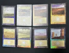 た*ん様 MTG 旧枠 土地カード 基本土地 foil 89枚セット MTG マジックザギャザリング 島 基本土地 旧枠 FOIL 7枚セット - メルカリ