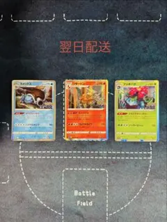 300円スタートポケモンカード フシギバナ リザードン カメックス 海