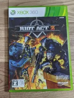 xbox360 RIOT ACT2 ライオットアクト2