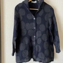 ドット柄ジャケット