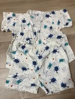 ORIVER CLUB カブトムシ柄　甚平 90