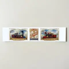 外国切手（アメリカ：アメリカ大陸横断鉄道の完成150周年）